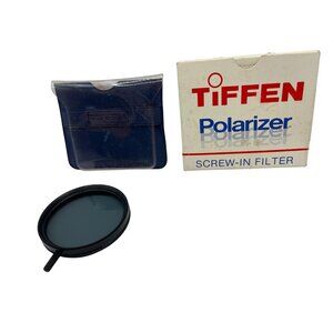 Tiffen 55mm Polarizer Screw-In Filter With Case & Box A584